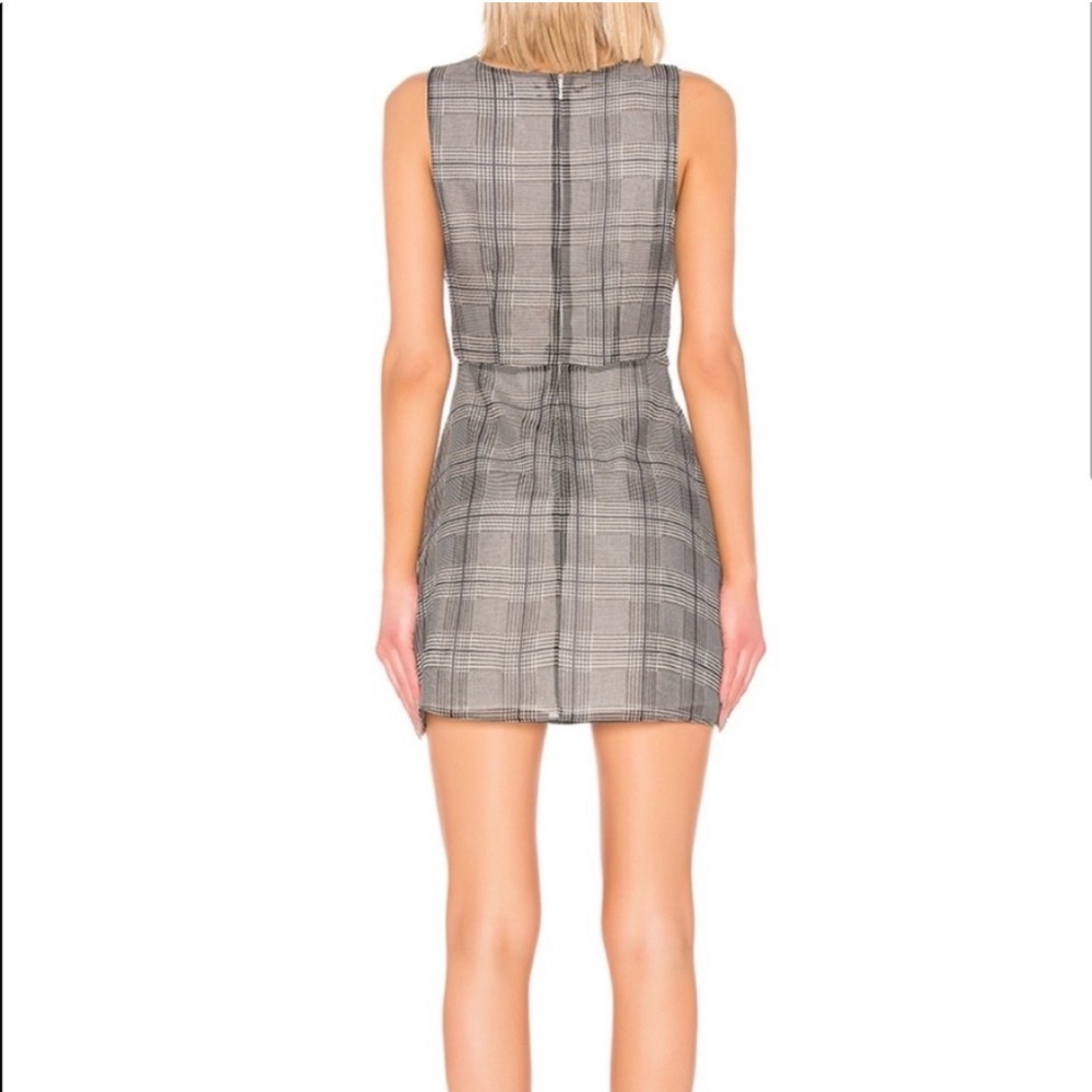 NBD x Revolve| Small| Jennifer plaid mini dress| NWT. - Picture 7 of 7